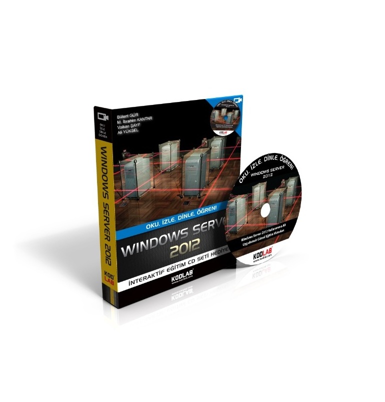 Değerli Ekip Üyelerimizden Windows Server 2012 Kitabı.