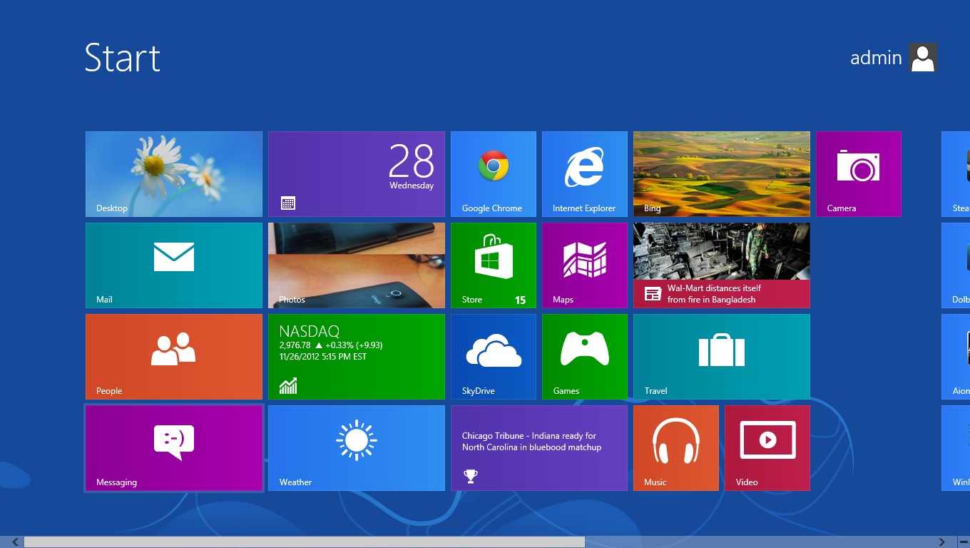 Win8 Klavye Kısa Yolları