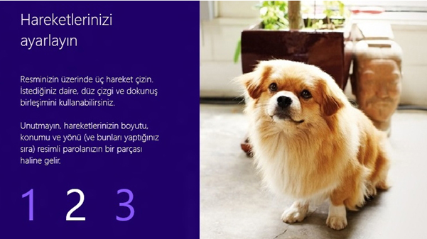 Windows 8 – Resimli parolayla oturum açmak