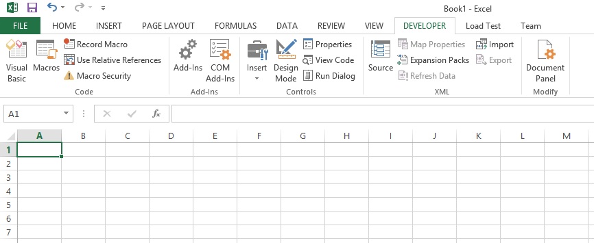 1 – Developer Sekmesini Görüntülemek (Office2013 – Office2010)