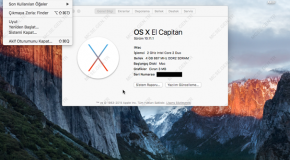 Masaüstü Bilgisayara Mac El Capitan Kurulumu