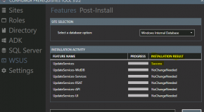 SCCM ConfigMgr Prerequisites Tool 3.0.2 kurulumu