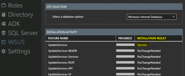 SCCM ConfigMgr Prerequisites Tool 3.0.2 kurulumu